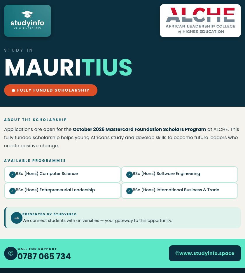 African leadership college of higher education(ALCHE)