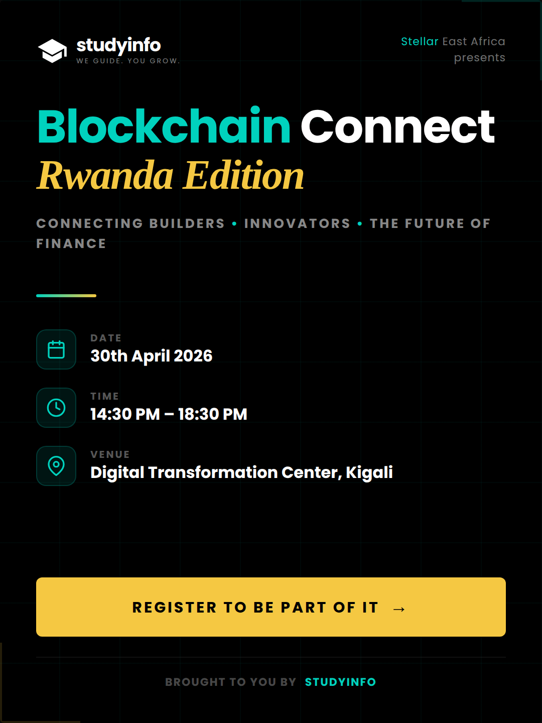Stellar Blockchain connect - Rwanda Edition