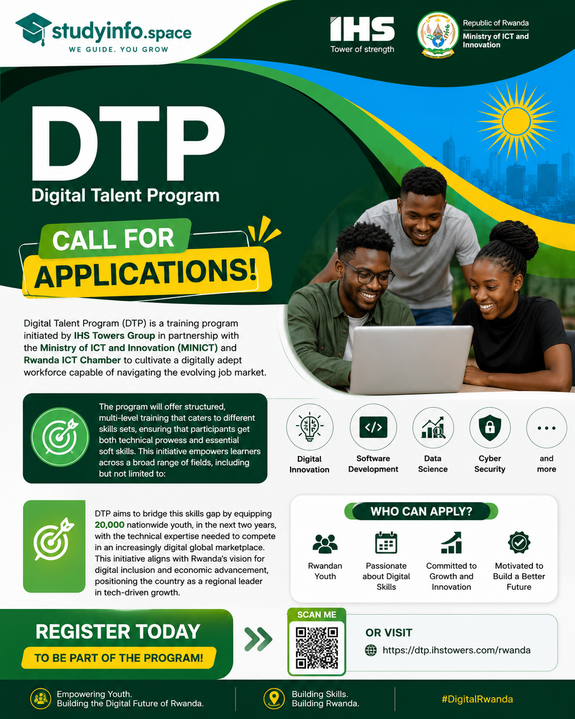 Call for Applications – Digital Talent Program (DTP)